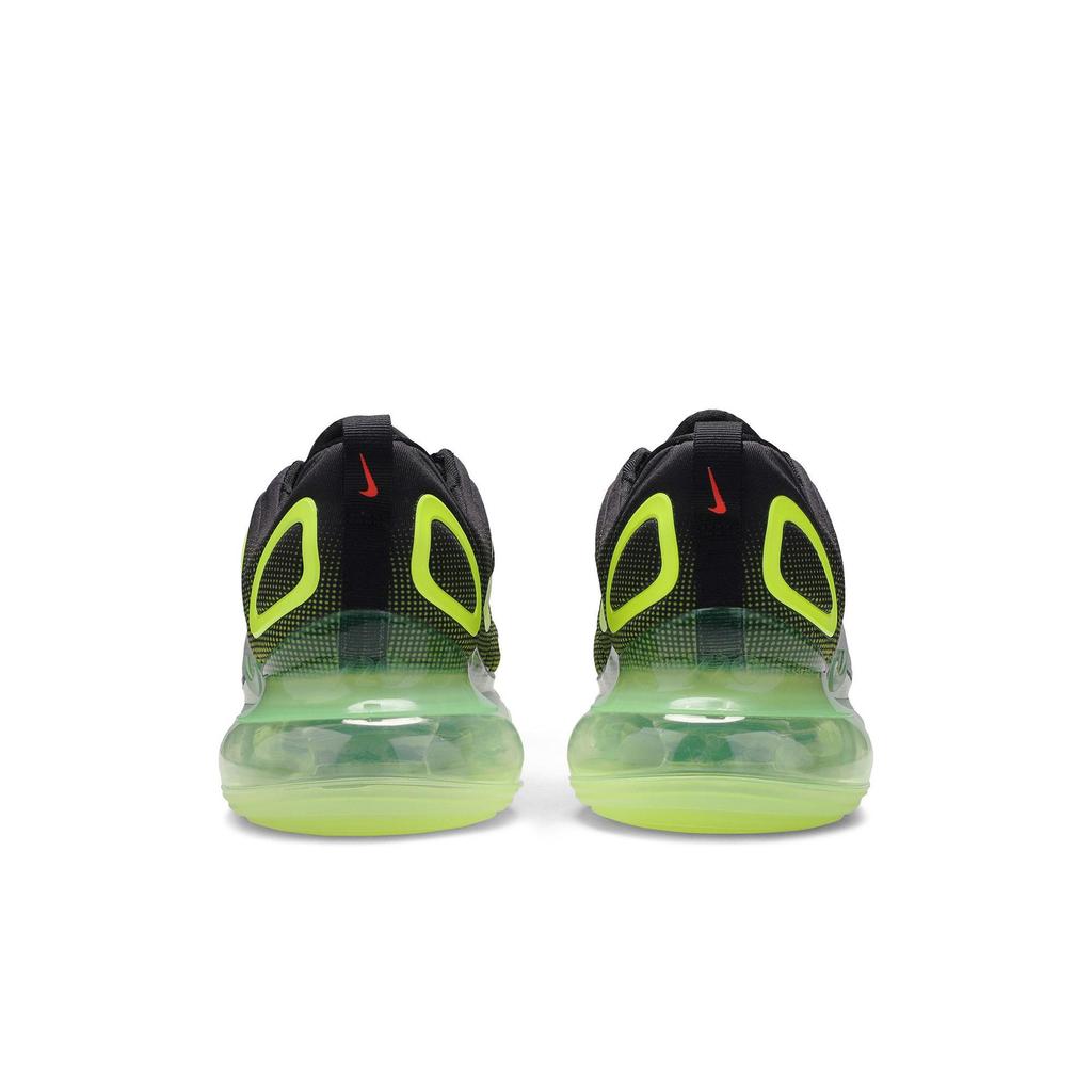 Nike Air Max 720 'Неоновая коллекция' (унисекс) Черные / Вольт-Ярко-Красные Повседневные Кроссовки AO2924 008