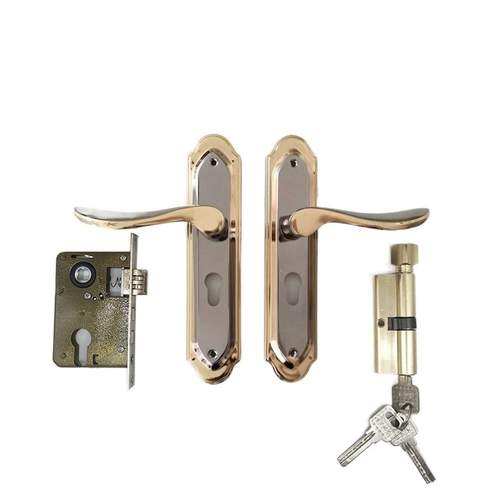 Easy Install Bedroom Interior Door Lock Vintage Interior Door Knobs Security Lock Household