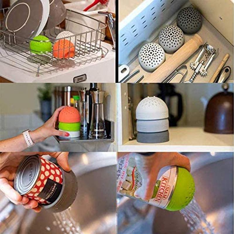 1pc/2pcs Silicone Can Filter: Multi-use Mini Colander for Effortless Draining of Food - Home Kitchen Accessories