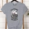 All Panic No Disco Opossum Tshirts Women Funny Screaming Street Trash Cat Graphic Tee Funny Possum Retro Animal Lover Tshirt