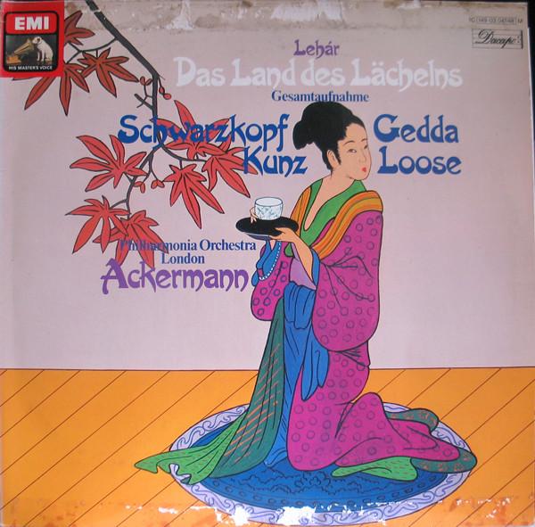 LP Record FRANZ LEHR ELISABETH SCHWARZKOPF Das Land Des Lchelns Gesamtaufna 1C1490304748M Dacapo Germany Classical Used