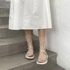 Sweet Transparent Women Mesh Chiffon Tulle Socks Dress Hosiery Nylon Dot Socks