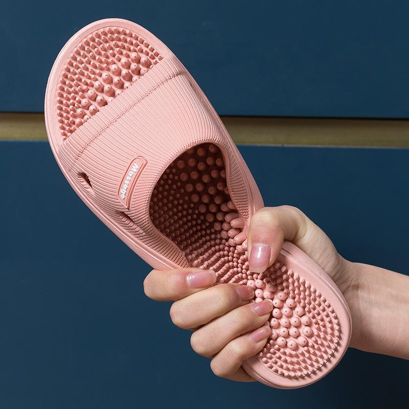 Мужские нескользящие массажные тапочки для ношения в помещении и на улице - Летние сандалии для купания