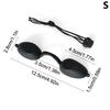 Silicone Protectve Eye Goggle For Ipl Laser Led Uv Lamp Treatment Flexible Uv Eye Protection Sunbed Tanning Goggles Mask