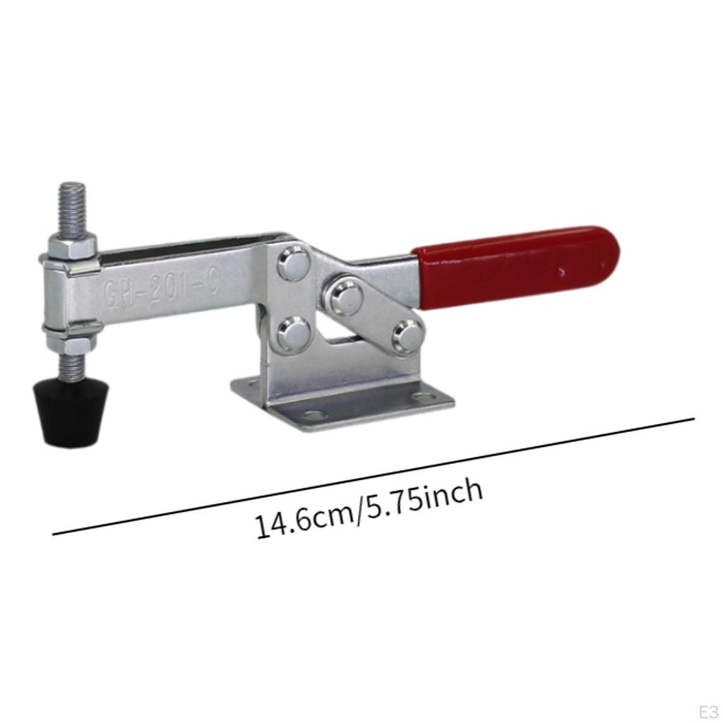 Toggle Clamp Horizontal Practical, Woodworking, Heavy Duty AntiSlip Easy To Use Quick Release