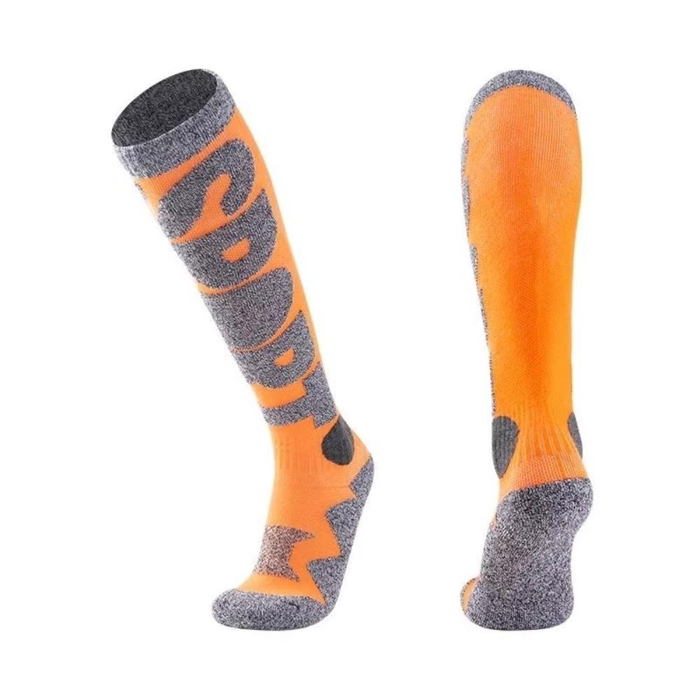 Warm Thermal Socks Breathable Knee High Socks Fashion Snowboard Stockings for Winter Sports