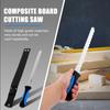 1/2Pcs Hand Saw Non-slip Handle Flush Cut Saw Stainless Steel Blade Insulation Cutter Double Sided Serrated Woodworking Cutting