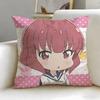 anime Asteroid in Love Cushion Cover Soft  EasyWash Pillow Case  Versatile for Couch Bed Travel and Office