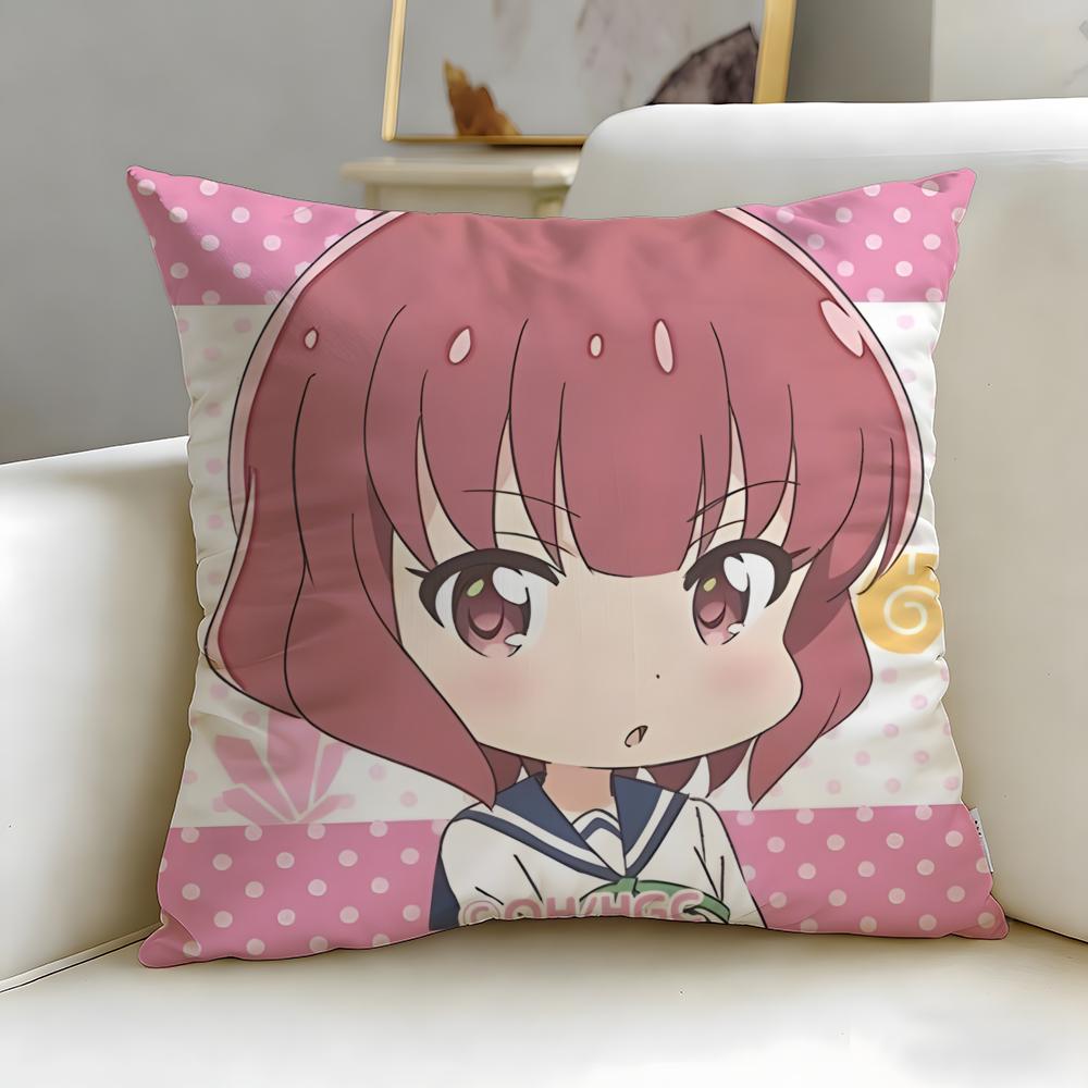 anime Asteroid in Love Cushion Cover Soft EasyWash Pillow Case Versatile for Couch Bed Travel and Office