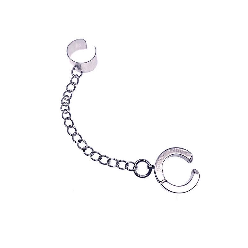 Женские серьги каффы в стиле Панк Хип Поп 1штука