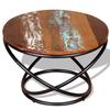VidaXL Coffee Table Solid Reclaimed Wood 60 X 60 X 40 Cm