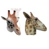 Halloween giraffe mask, animal latex deer headgear, elk mask, costume prop for masquerade parties