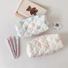 1pc Bowknot Pencil Case, With Zipper Portable Stationery Case Storage Bag ,study Supplies Large Capacity cute Pencil Case