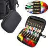 16pcs Fishing Lures Spinner Spoon Set Escape Prevention Treble Hooks With Storage Bag For Trout Bass