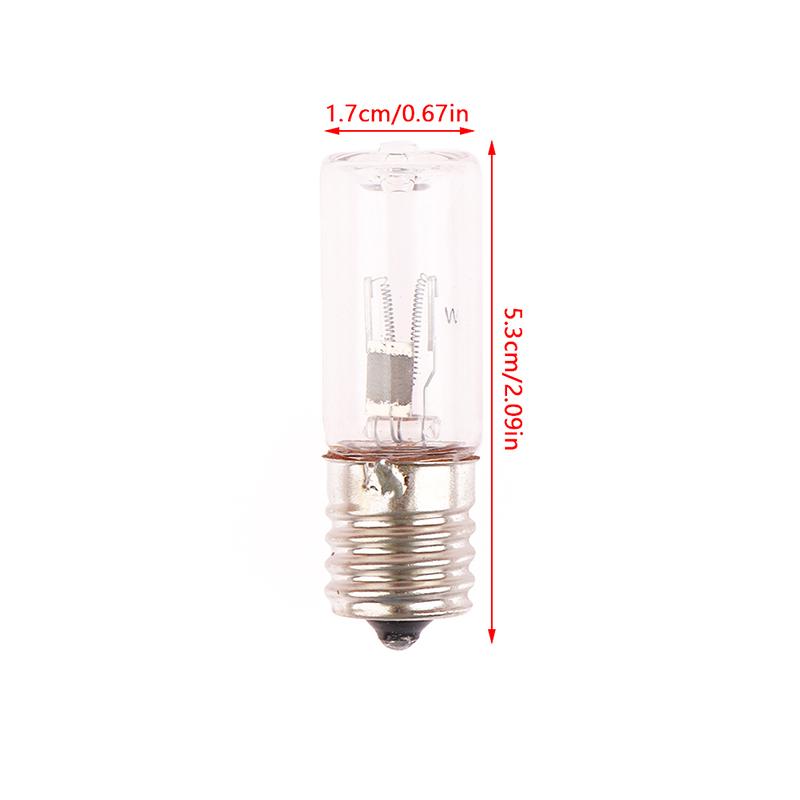 1 шт. Ультрафиолетовая лампа-колба E17 для дезинфекции, бактерицидная, для бытового использования, для дома, УФ-стерилизация, клещи, УФ-лампа фиолетового света