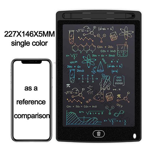 Нетоксичный LCD планшет для письма 8,5/10/12 дюймов, доска для рисования, Монтессори, развивающие игрушки для рисования для детей, учеников, волшебная доска, игрушка, подарок