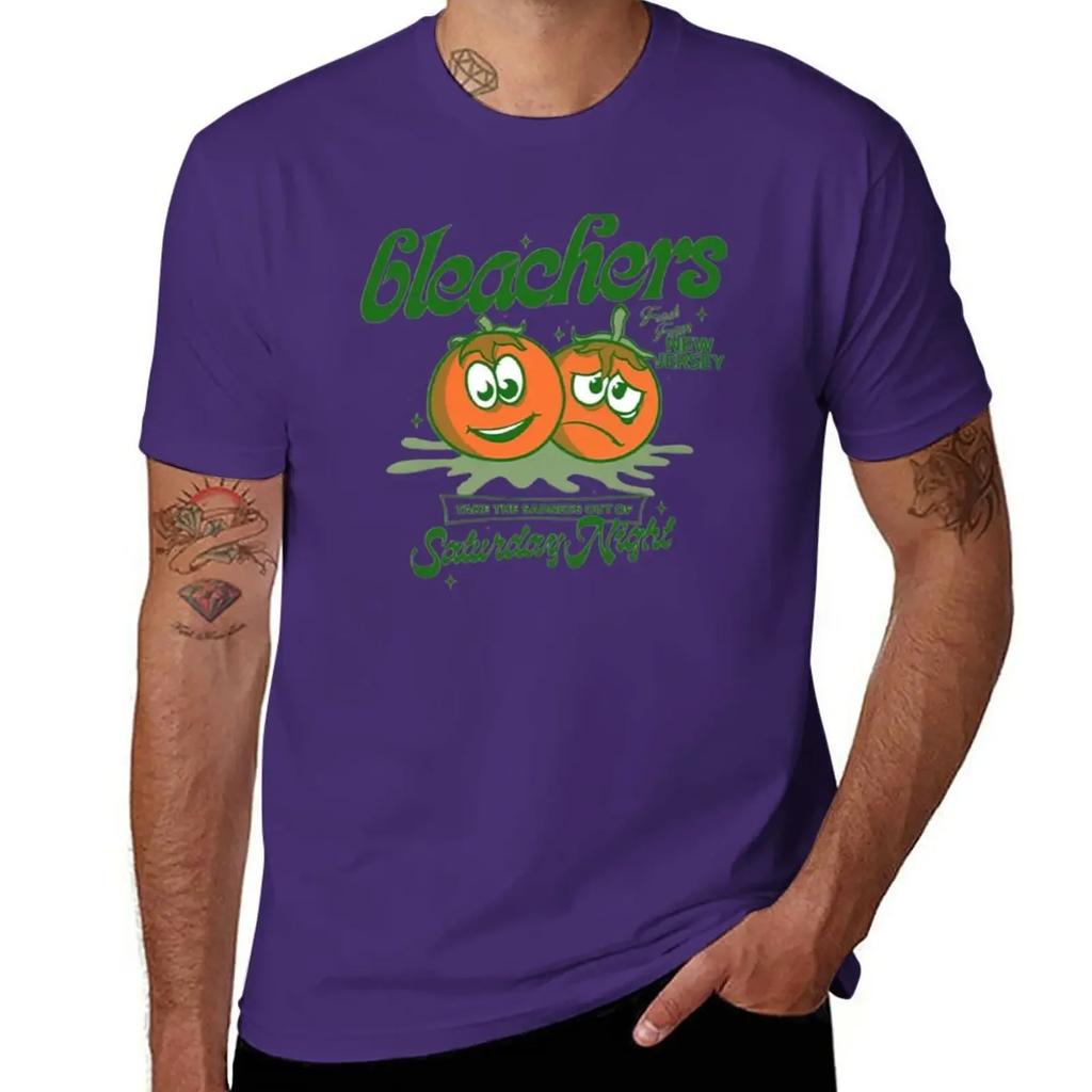 bleachers T-Shirt sports fans oversizeds heavy weight t shirts for men