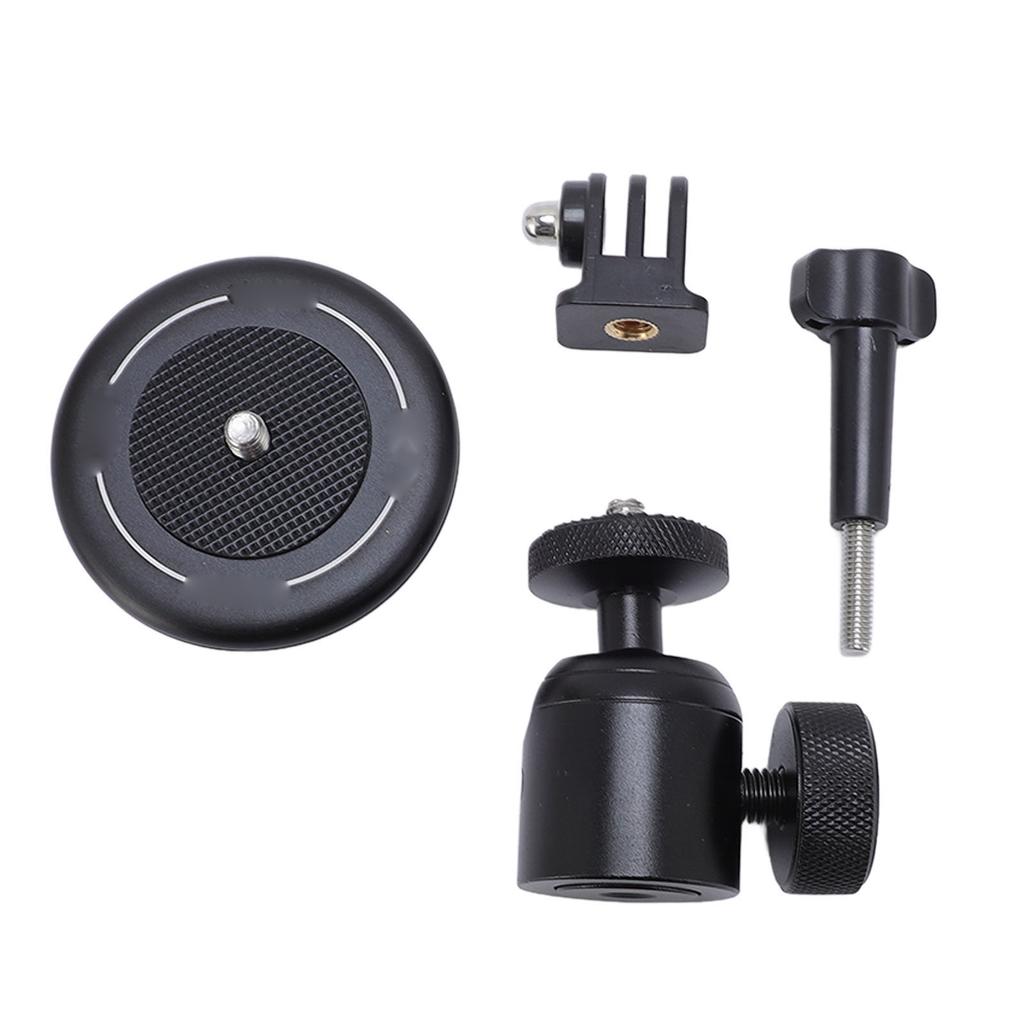 360 Degree Rotating Camera Holder Round Disk Magnetic Mount Portable Mounting Stand for Action 5