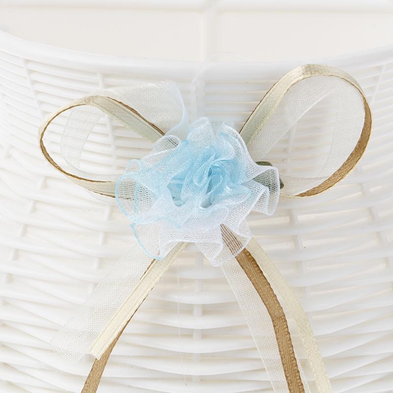 Садовая ваза «сделай сам», корзина для цветов, органайзер для всякой всячины, настенный подвесной искусственный ротанг