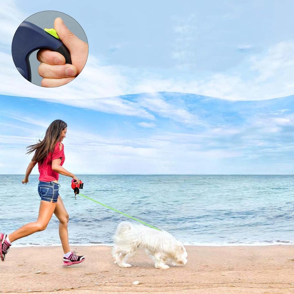 Трос для выгула собак от одного до двух собак, плюшевый ошейник для средних и маленьких собак, померанский шпиц, двойной автоматический выдвижной трос для выгула собак