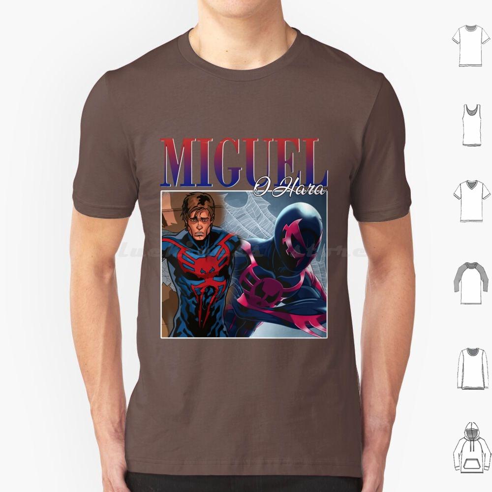 Miguel Ohara Vintage Retro T Shirt 6xl Cotton Cool Tee Miguel Ohara Vintage Retro Miguel Ohara Spiderverse Spider Miguel Into