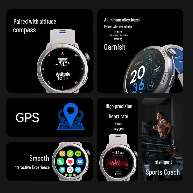 KPEP GPS Dual-Frequency Sport Smartwatch (CN version)