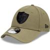 Casquette Snapback New Era 9Forty - Las Vegas Raiders - Couleur Army Olive - 100% Coton