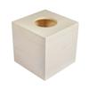 Boîte en bois - FSC 100% - 14x14x14 cm - Nature - Cosmétiques - Mixte