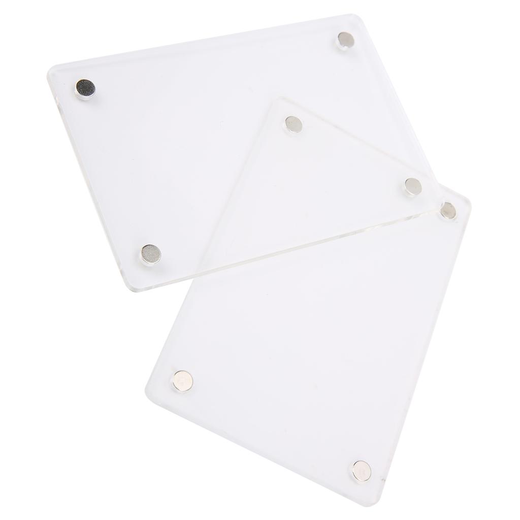 3-дюймовая магнитная акриловая прозрачная фоторамка на холодильник наклейка для Instax Mini