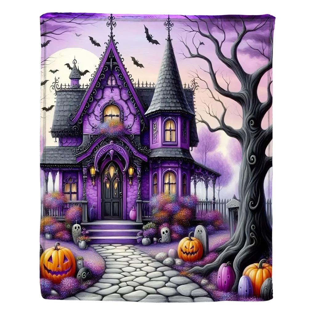 Halloween Print Blanket