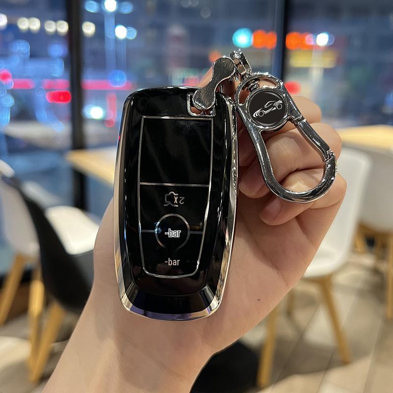 Ударопрочный чехол для ключей для Ford Mondeo, Edge, Explorer, Focus, Escape и EVOS