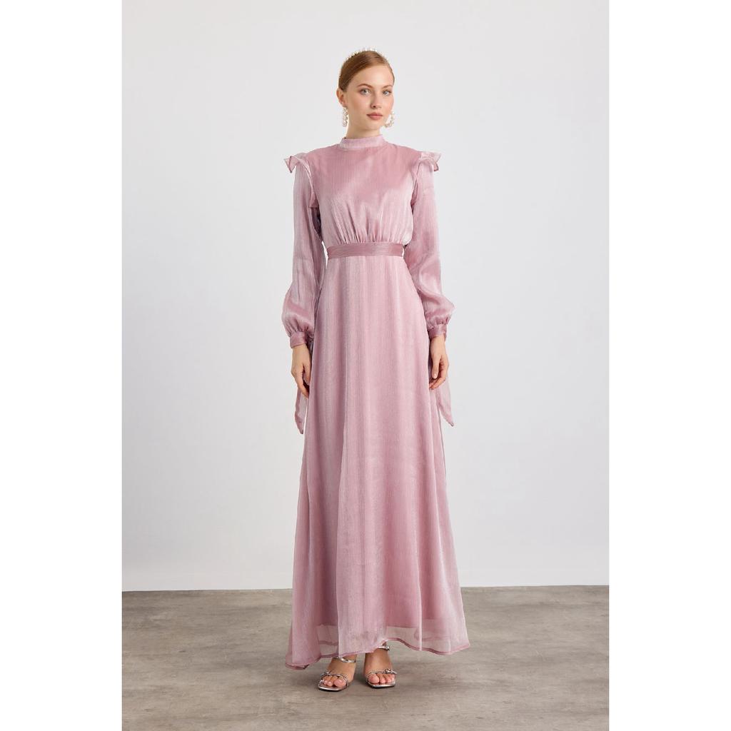 Темно-синее вечернее платье Mira