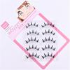 5 Pairs Japanese Cosplay False Eyelashes Faux Mink Fake Eyelashes Extensions  for Women Girls