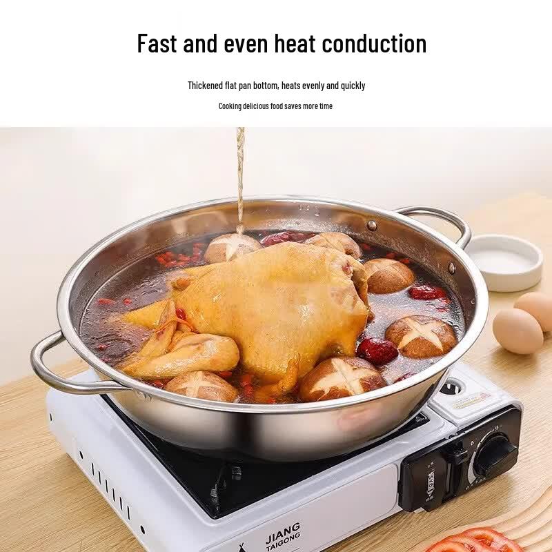 Lijia Kitchenware 201 Stainless Steel Hot Pot