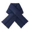 Down Cotton Cross Ring Scarves Windproof Down Cotton Scarf New Thermal Shawl  Women Men