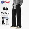 NASA GISS Men's Loose Straight-Leg Casual Work Pants