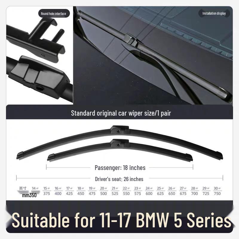 Безкаркасная щетка стеклоочистителя для BMW 5 серии (2014-2022 гг.) - Спорт, Бесплатная доставка