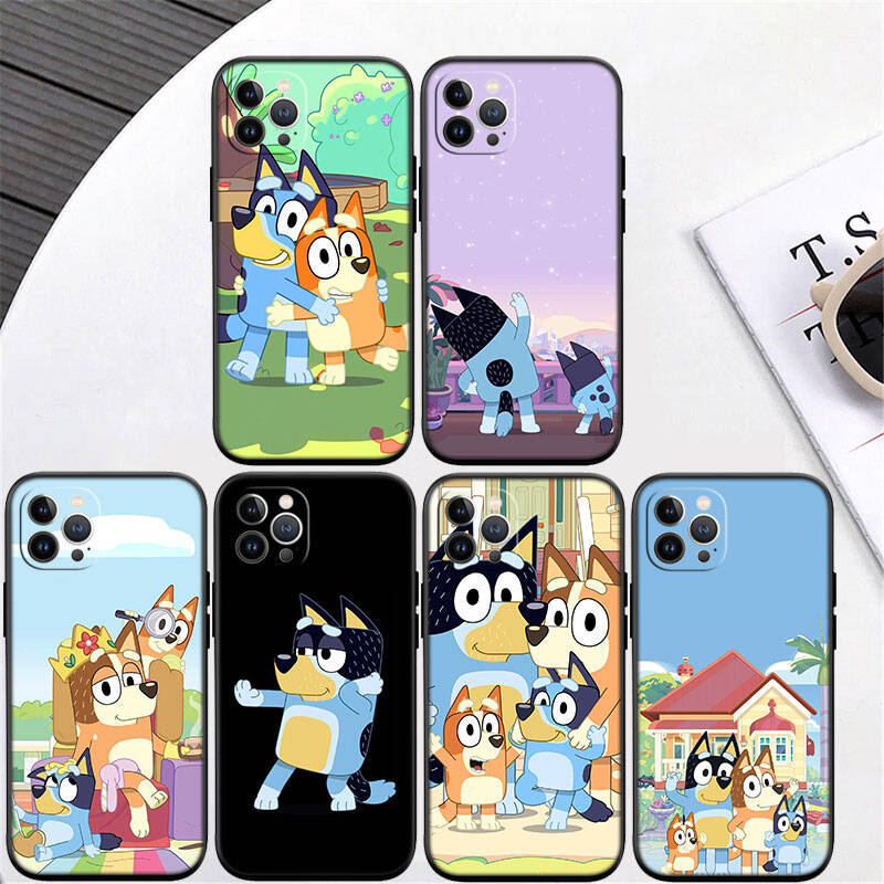 Синий чехол для телефона Bluey MH23 для Samsung S20 S21 S22 S23 S24 FE Ultra Plus Lite S21S A55 A07 A17 F06 F16 M06 M16 M56 A36 A37 A57