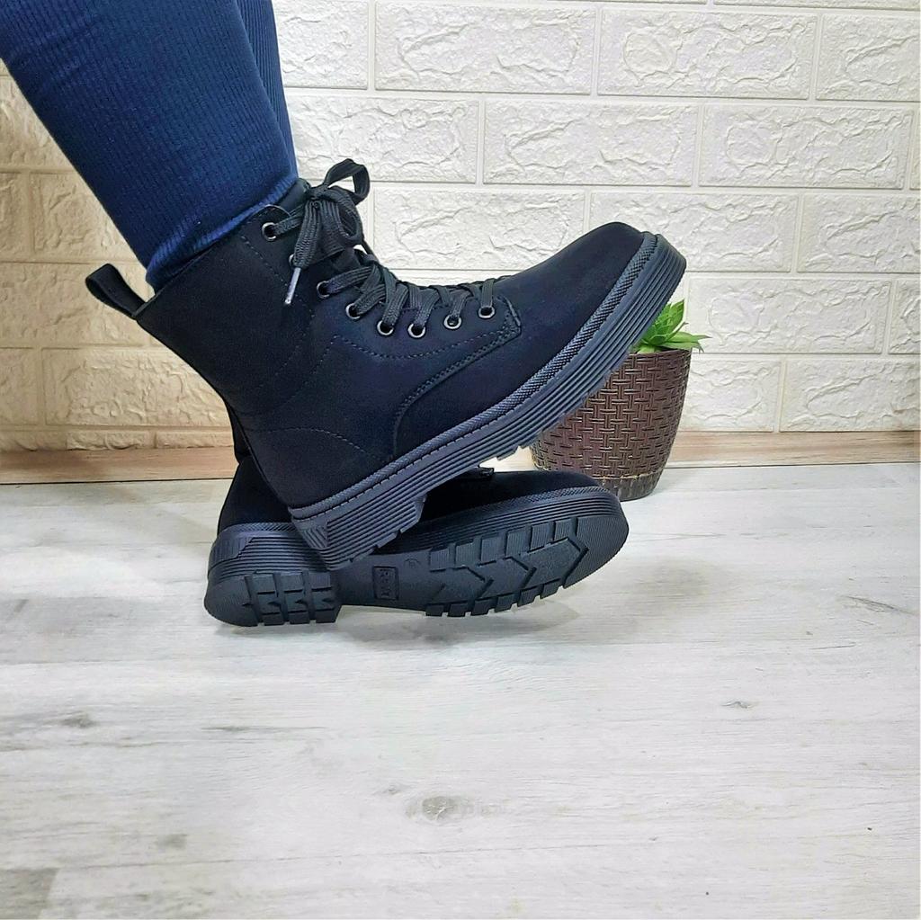 Polact 23001 Изумрудно-черные женские нескользящие кружевные ботинки на молнии