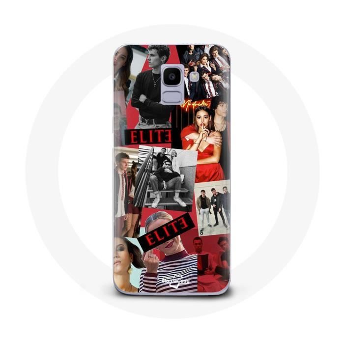 Case for Samsung Galaxy J6 2018 Elite Season 5 Poster Characters