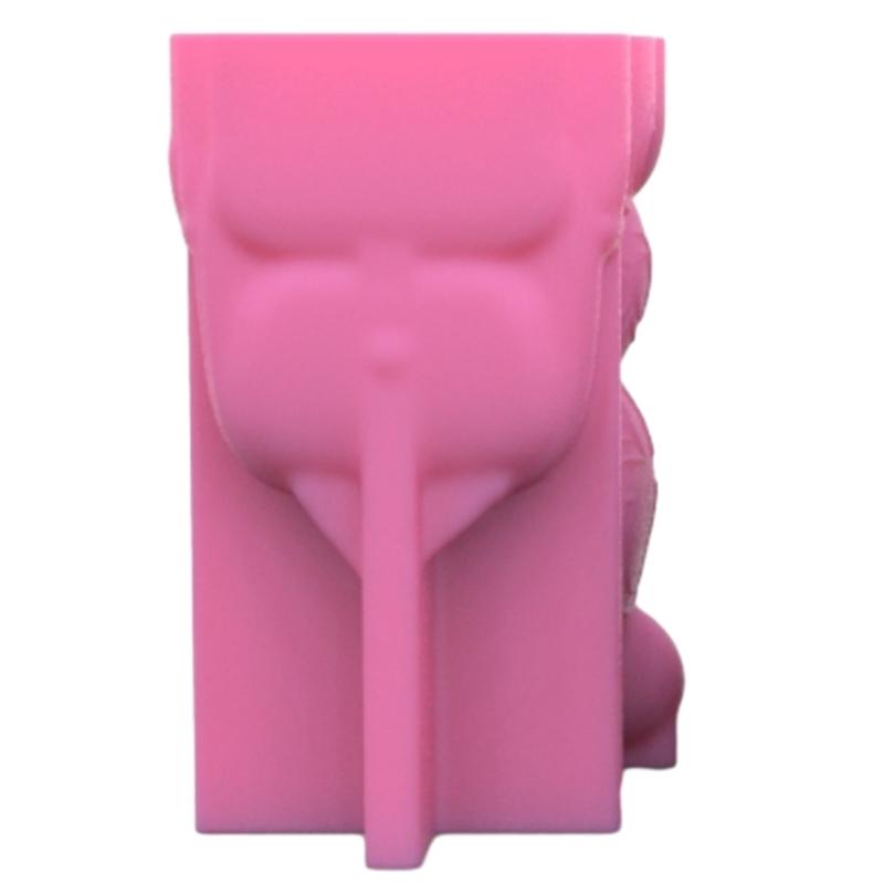 Silicone Mold Bear Backpack Pen Holder Mould Epoxy Resin Moulds Pen Container Making Molds for Enthusiasts