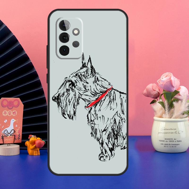 Westie Scottie Scottish Terrier Case For Samsung Galaxy A54 A34 A24 A14 A73 A53 A33 A23 A13 A52 A32 A22 A12 A51 A71 Cover