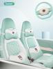 Lingbao UNI Cartoon Car Seat Cover - Full Coverage, Wear-Resistant Leather.