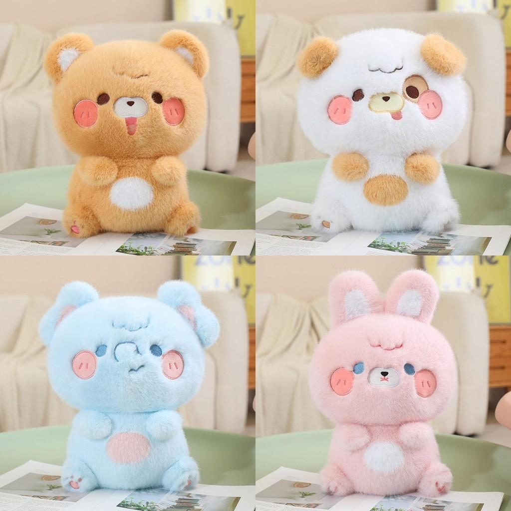 Elephants Rabbits Capybaras Dog Bears Fox Plush Toy Doll Decoration Gift Kids