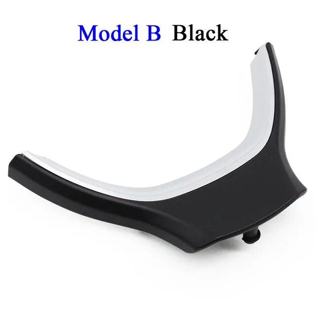 Black Carbon Steering Wheel Cover Trim Replacement For BMW 5 GT 6 7 Series F10 F11 F07 F06 F12 F01 F02 2009 2010 2011 2012 2013