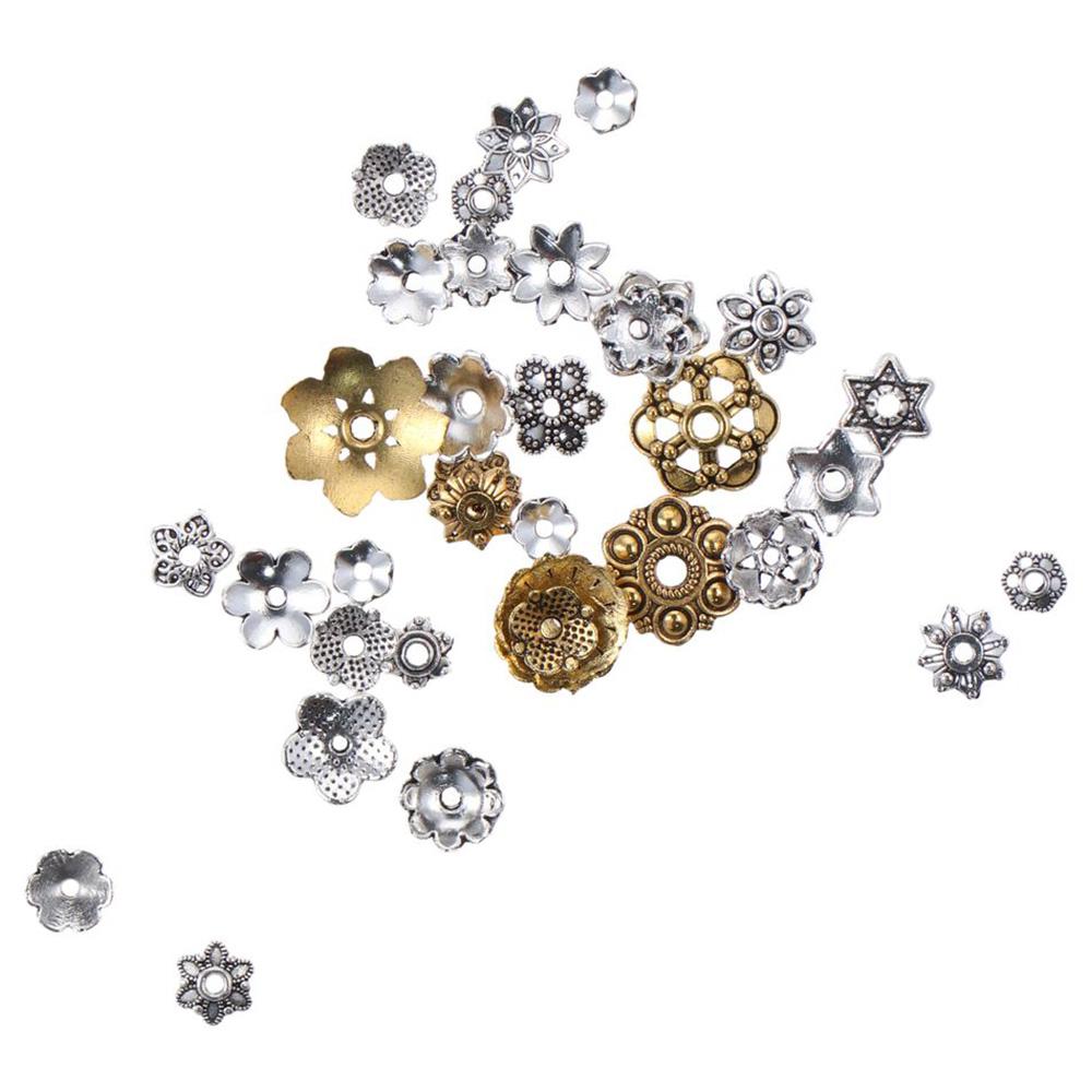 Flower Bead Caps for Jewelry Making Alloy Gold Bead Caps DIY Craft Ornament Caps  Necklace