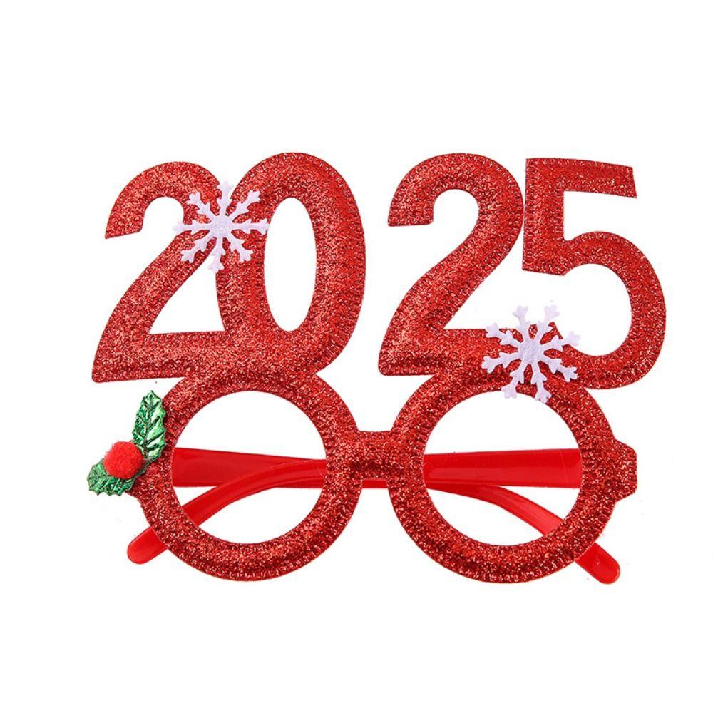 Рождественский головной убор с блестками, пластиковый новогодний головной убор, украшение для вечеринки