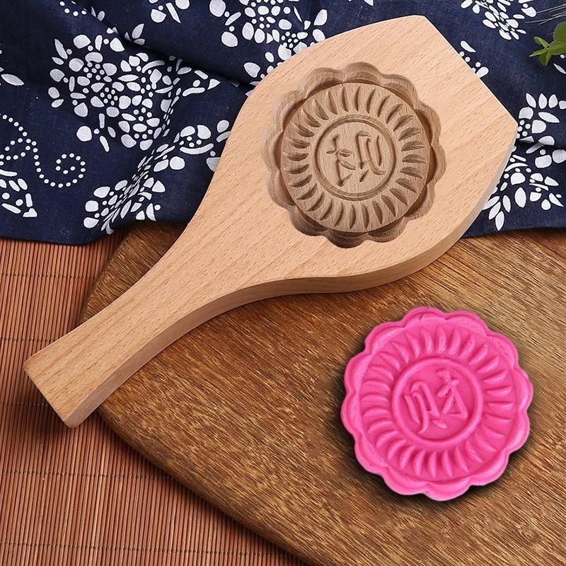 1 шт. Форма для изготовления лунного пряника, торт середины осени, самодельная форма для выпечки под давлением, сырный пирог с фасолью, реквизит для домашней выпечки