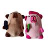 Bag Pendant Long-haired Capybara Doll Pendant Hanging Bags Decor Capybara Worm Doll Pendant