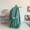 Рюкзак большой емкости, однотонный нейлоновый рюкзак, женская школьная сумка